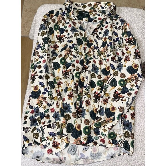 Rodd and Gunn floral fruit button up shirt